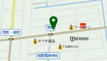 理容くらたの地図画像