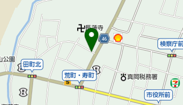 中野理容所の地図画像