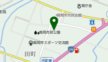 真岡市役所 適応指導教室・もおかライブリー教室の地図画像