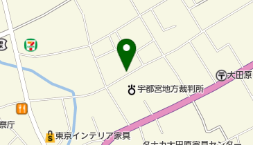 田中モータースの地図画像