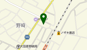 あずまカメラ店の地図画像