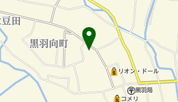 黒羽キリスト教会の地図画像