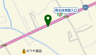 渡辺クリーニング店の地図画像