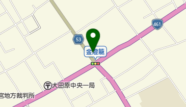 大田原商工会議所の地図画像