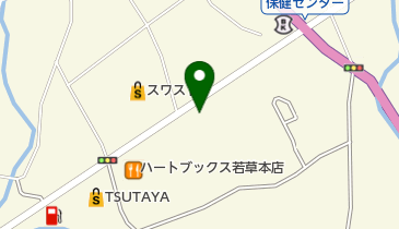 メナード化粧品大田原代行店の地図画像