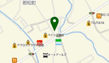 ジェイエステティック大田原店の地図画像
