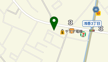 和光メガネ 大田原本店の地図画像