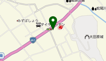 益子薬局の地図画像