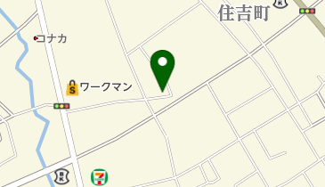 コービ理容室の地図画像