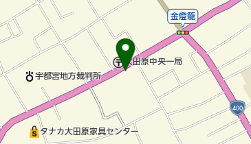 ホワイト理容室の地図画像