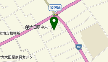 矢吹理容分院の地図画像