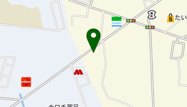 栃木労働局 大田原労働基準監督署の地図画像