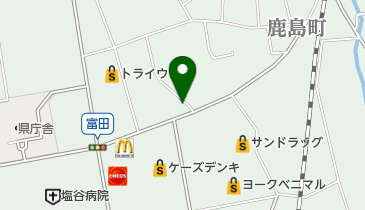 矢板市魚菜市場の地図画像