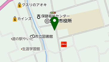 自動車車庫証明申請矢板センターの地図画像