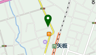 いせや化粧品店の地図画像