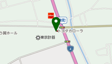 トヨタカローラ栃木株式会社 矢板店の地図画像