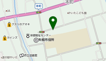 大谷津ふとん店の地図画像
