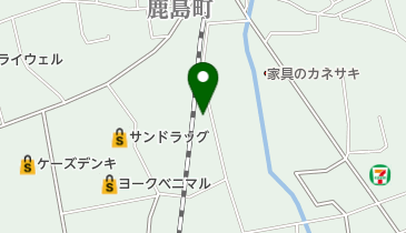 ワンワン美容室はぽの地図画像