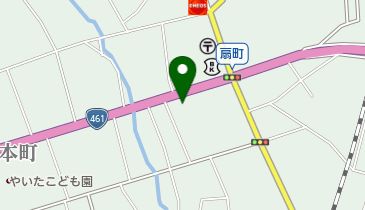 はせざかメガネ矢板店の地図画像