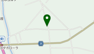 矢嶋理容室の地図画像