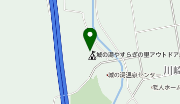 矢板市役所 城の湯ふれあい館の地図画像