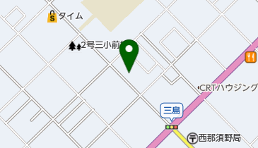 星ガラス店の地図画像