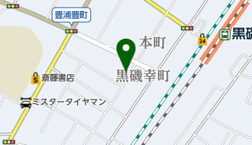 大島クリーニング店の地図画像