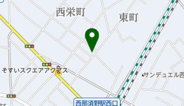 南郷クリーニング店の地図画像