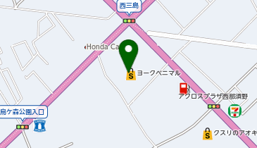 うさちゃんクリーニングヨークベニマル西那須野店の地図画像