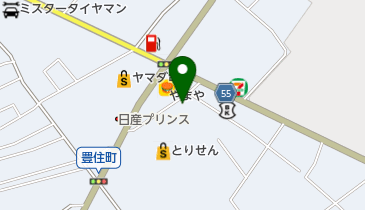 星クリーニングの地図画像