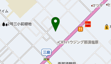 株式会社一条工務店那須塩原展示場の地図画像