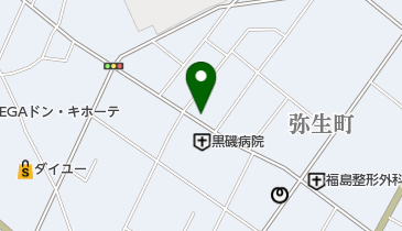 かなざわミートショップ 弥生町支店の地図画像