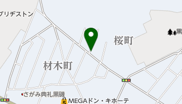 大野フトン店の地図画像