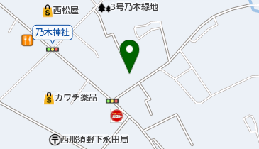 フラワーガーデン四季の地図画像