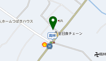 田代商店の地図画像