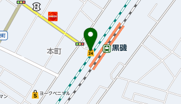 那須塩原市図書館の地図画像