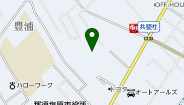 那須塩原市役所 共英学校給食共同調理場の地図画像