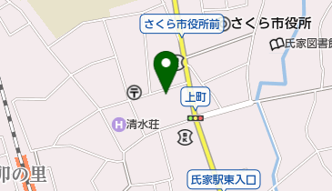 有限会社郡司電器氏家店の地図画像