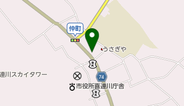 笹屋呉服店の地図画像