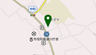 平田酒店の地図画像
