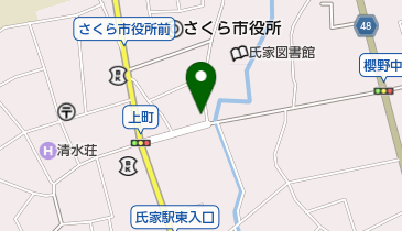 たのや洋品店の地図画像