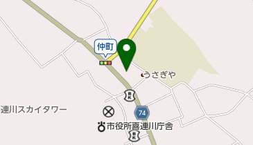 藤源洋品店の地図画像