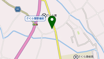 理容サトウの地図画像