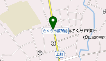 三角床屋の地図画像