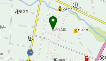 那須烏山市 山あげ会館の地図画像