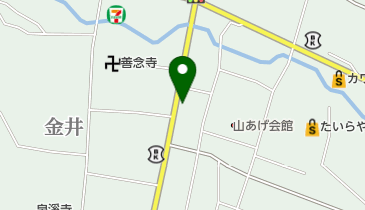 大町美容室の地図画像