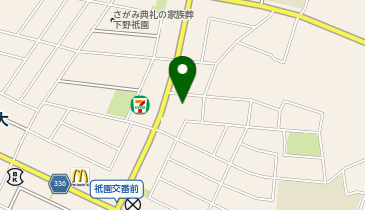 パシオス自治医大店の地図画像