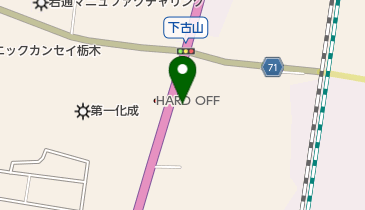 マックスライン株式会社の地図画像