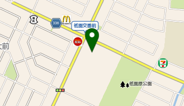 自治医大整体院の地図画像