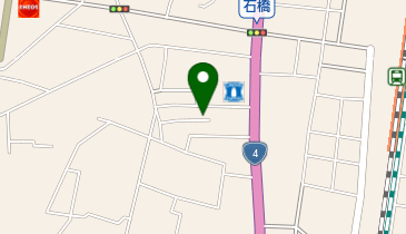 安達はきもの店の地図画像